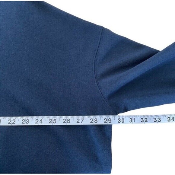 Coach Limited Edition Navy Airbrush Embroidered Crew Terry Sweatshirt Boxy XS - Picture 6 of 9